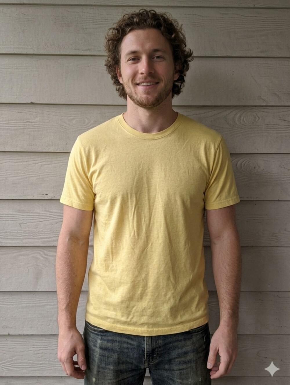 Sonoma Short Sleeve Crewneck T-Shirt - Light Yellow